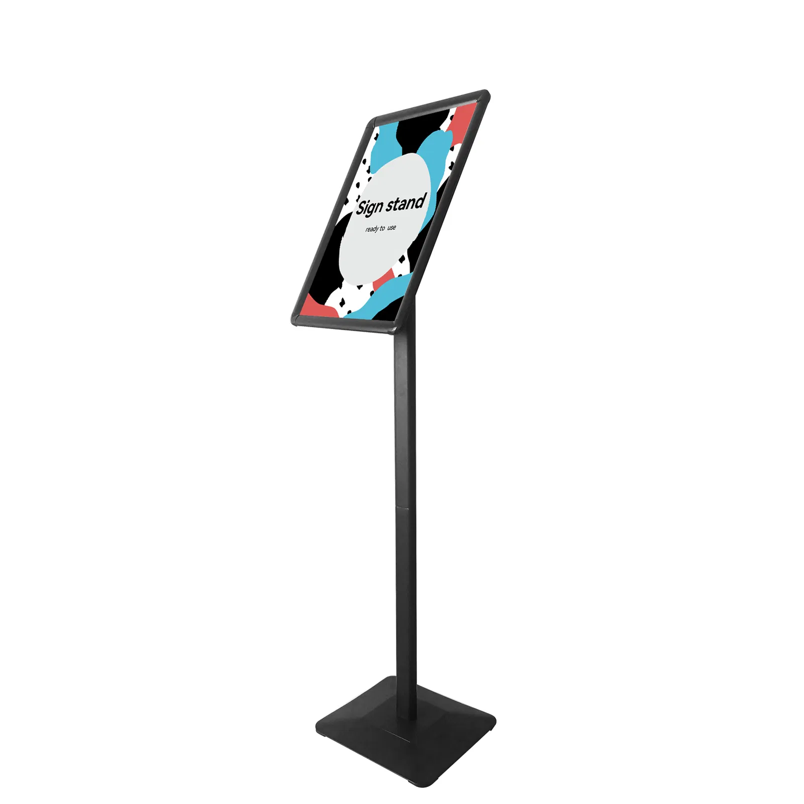 Heavy Duty 8.5"X11" Sign Holder with Snap-Open Poster Frame for Commercial