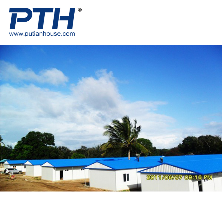 Prefabricated Steel Structure Labor Accommodation and Prefab House Office Building