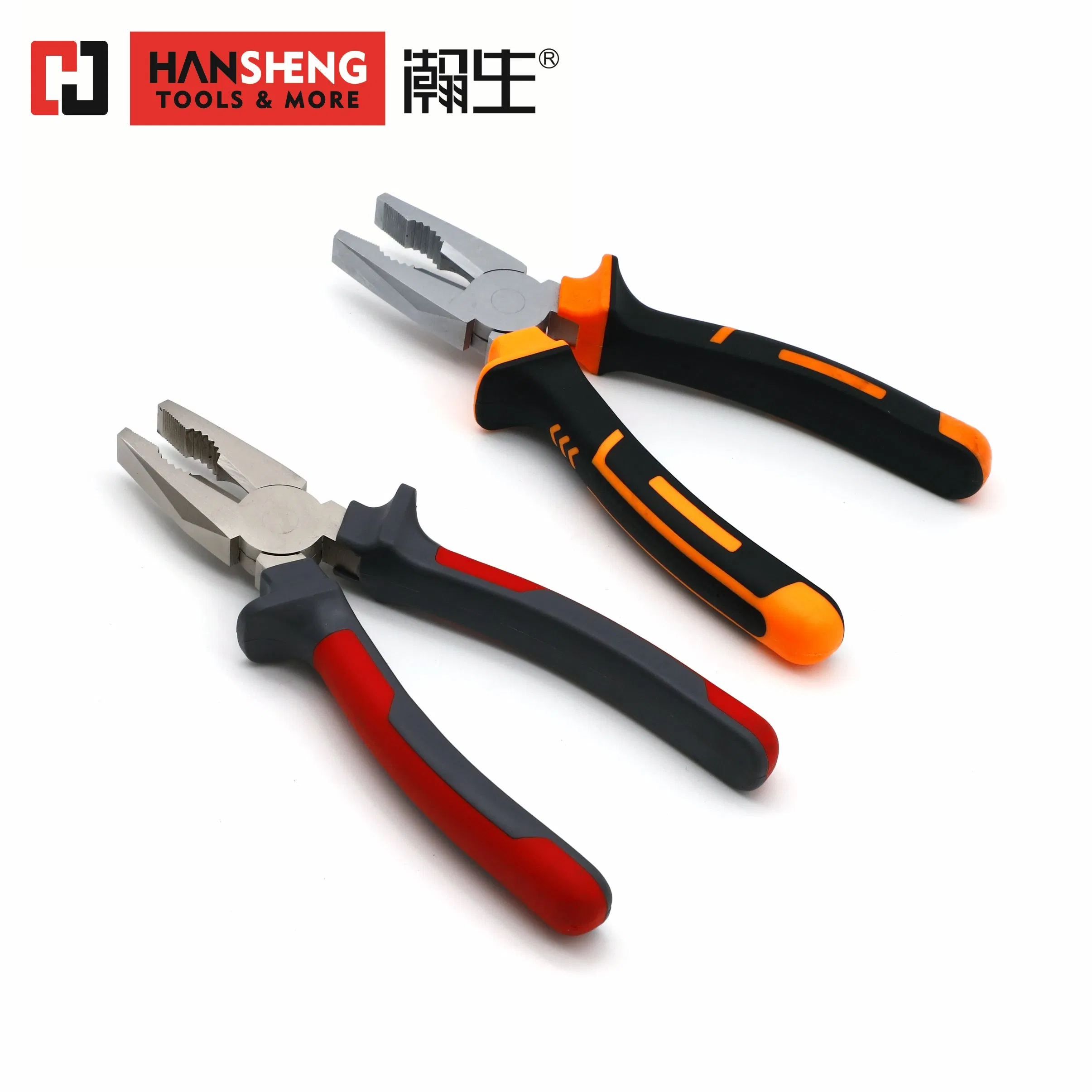 Комбинированные пассатижи Hansheng 7 дюймов, хром-ванадиевая сталь