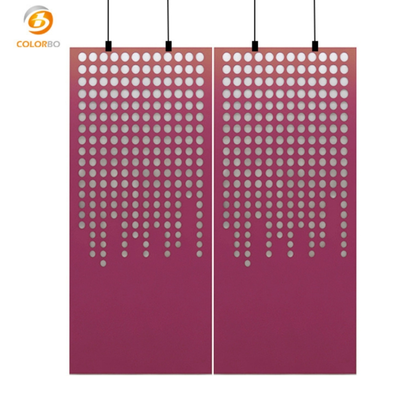 Hanging furniture Acoustic PET Screen For Office