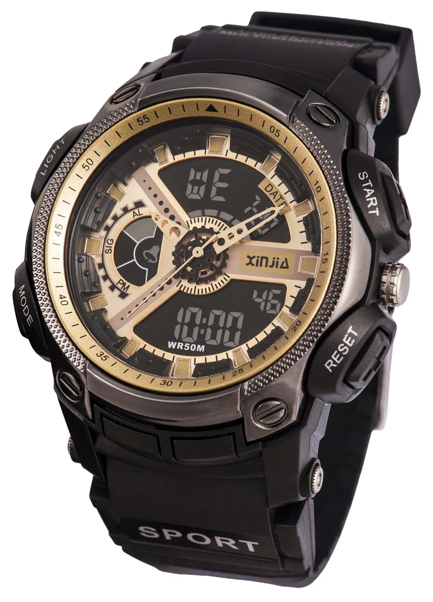 Japan Quartz Sports Chronograph Watch