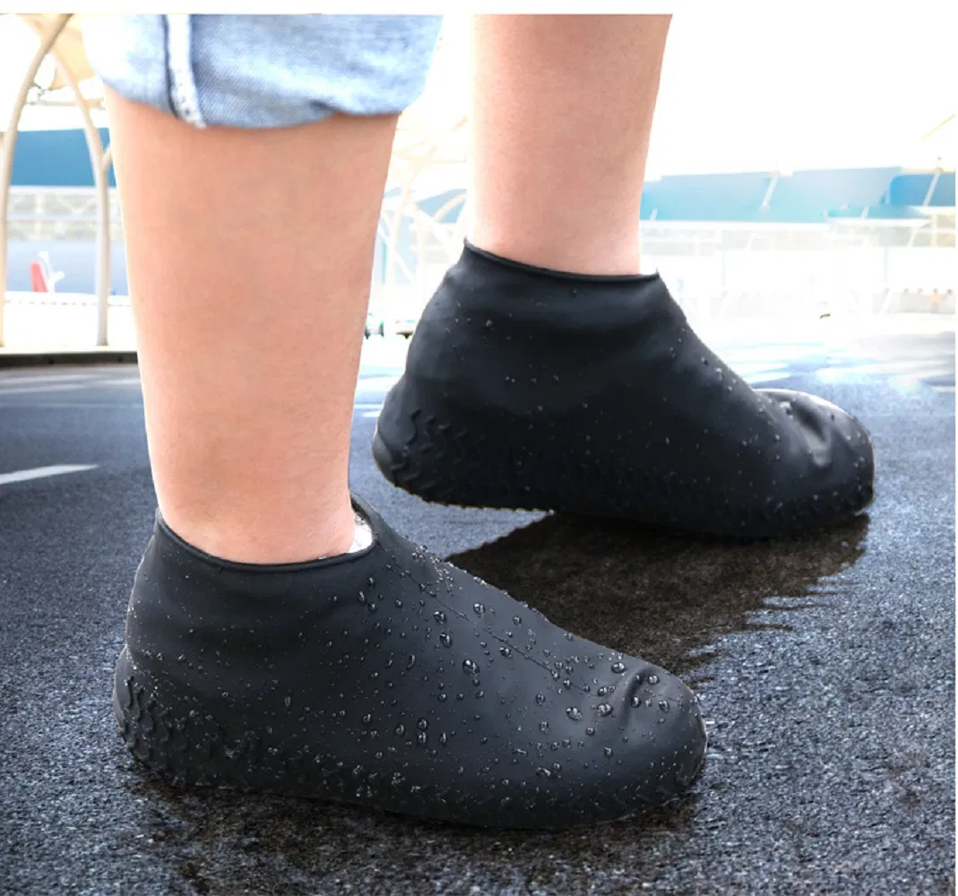 Thicken Silicone Rain Boots, Women, Men Silicone Rain Shoe Covers Wyz17251