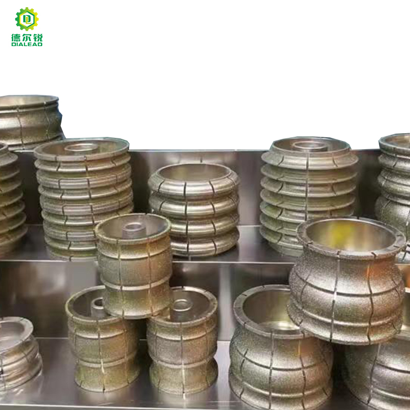 Edge Profile Electroplated Diamond Profiling Wheel for Marble