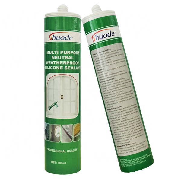 Weather-Resistant and Anti-Aging Glass Glue Silicone Sealant for Door and Window Installation