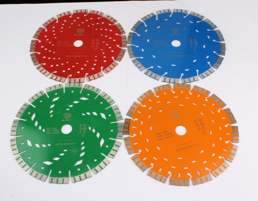 9 Inch Diamond Saw Blade 230mm Laser Cutting Disc for Concrete