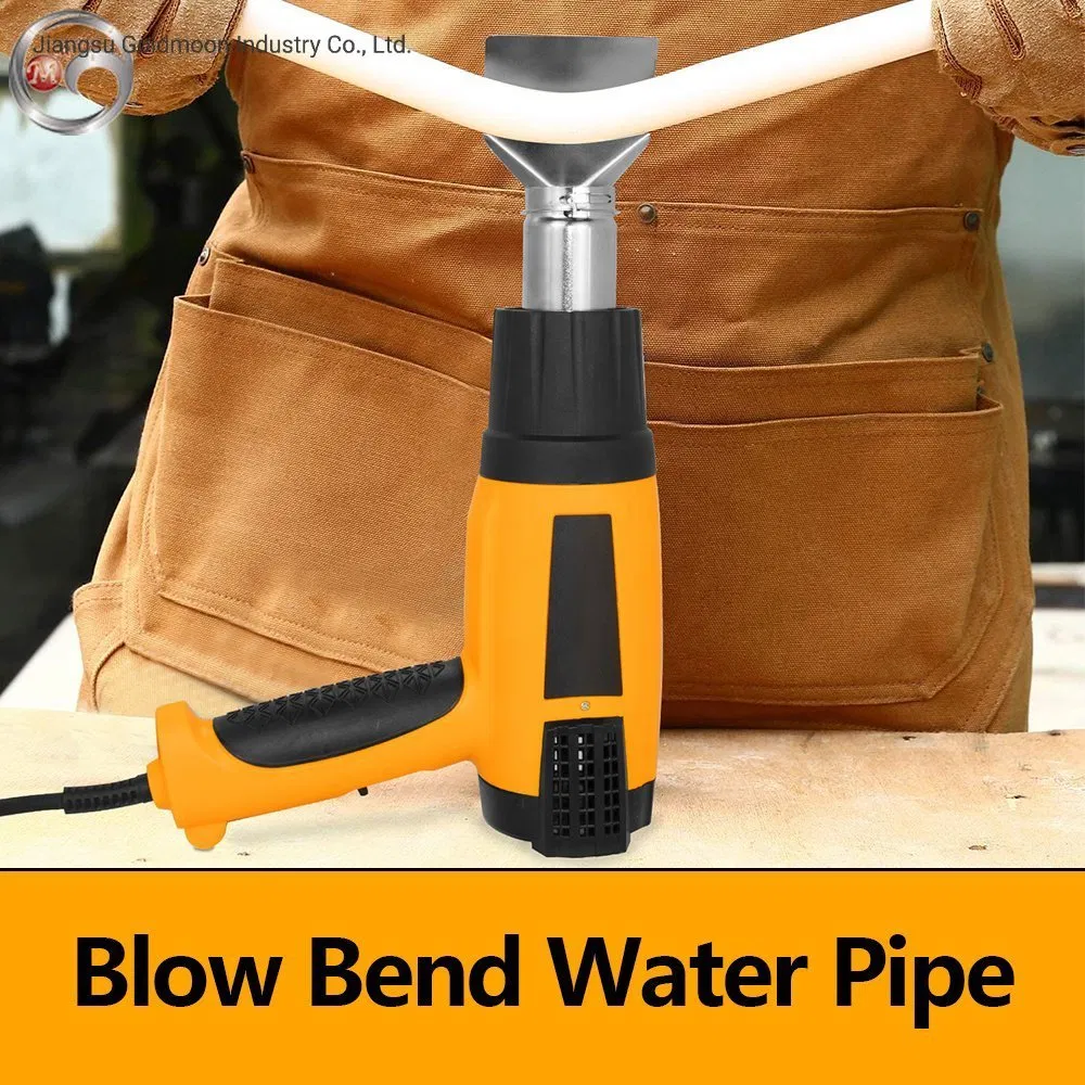 Heat Gun Kit 2000W with Dual-Temperature 5 Nozzles, Hot Air Gun 122f-1022f Heating in Seconds for DIY Shrink PVC Tubing/Wrapping/Crafts, Stripping Paintyellow