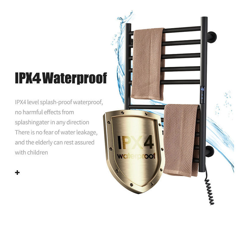 Bathroom Accessories Rail Square Bars Stainless Steel Towel Racks for Bathroom