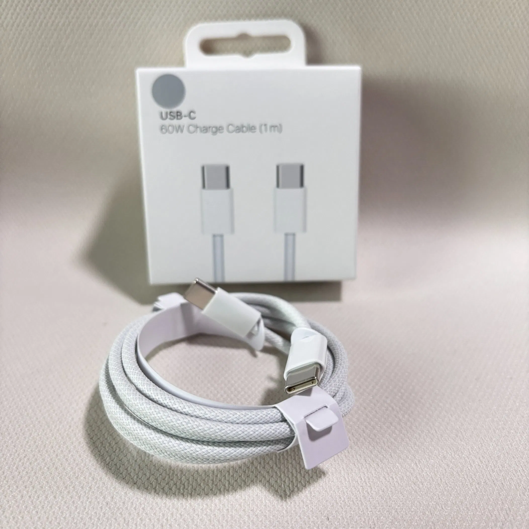 Оригинальный кабель USB-C — Lightning 60W, 1 метр