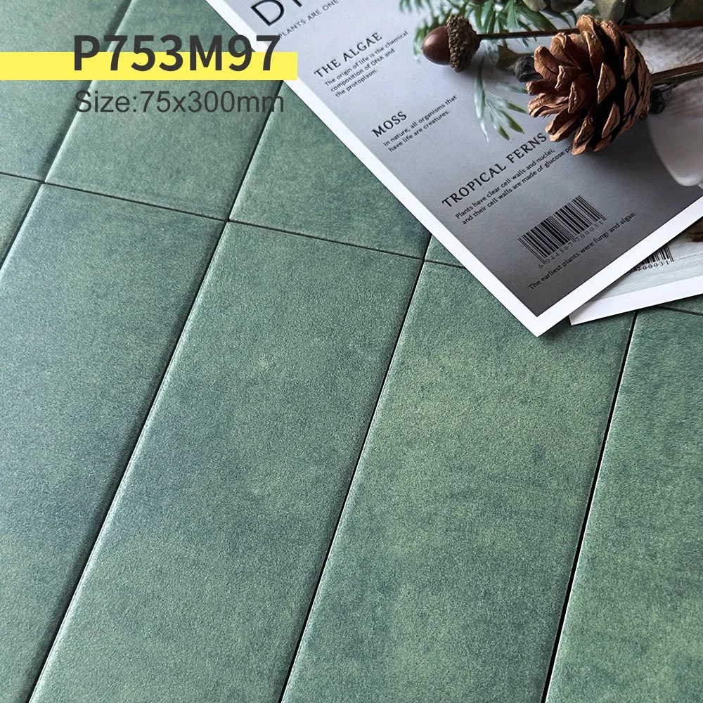 75X300mm Handmade Porcelain Wall Floor Kitchen Bathroom Decoration Tiles