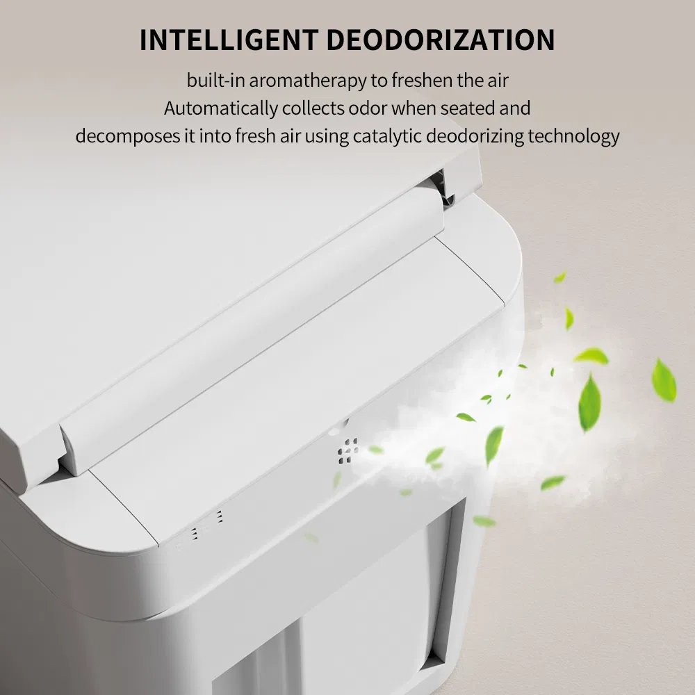 2025 Inodoro Inteligente Automatic Smart Toilet with Remote Control & Auto Flush Ergonomic Intelligent Bidet