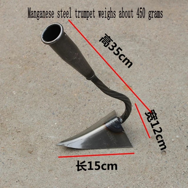 Hand Plow Manual Plough Rake Hoe Garden Tools Agricultural Farming Equipment