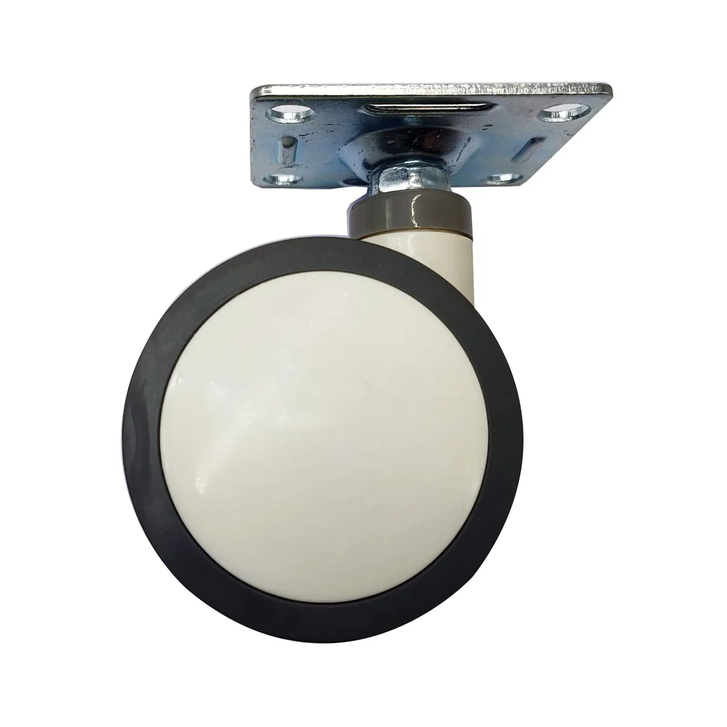 3-Inch Medical Caster with Full Plastic Swivel Plate