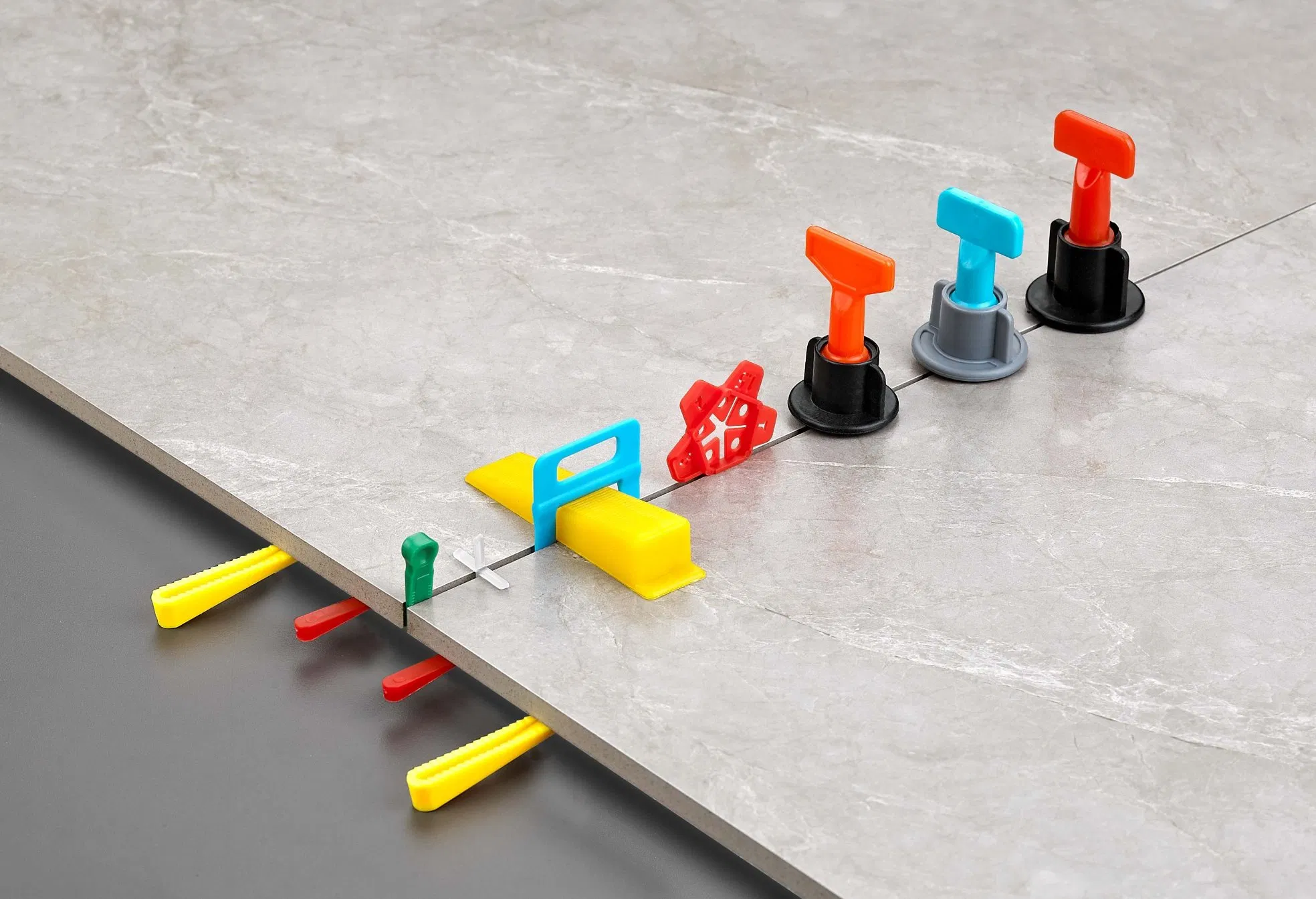 Tile Spacer Tile Clips Ceramic Plastic Reusable Tile Leveling System Tile Accessories