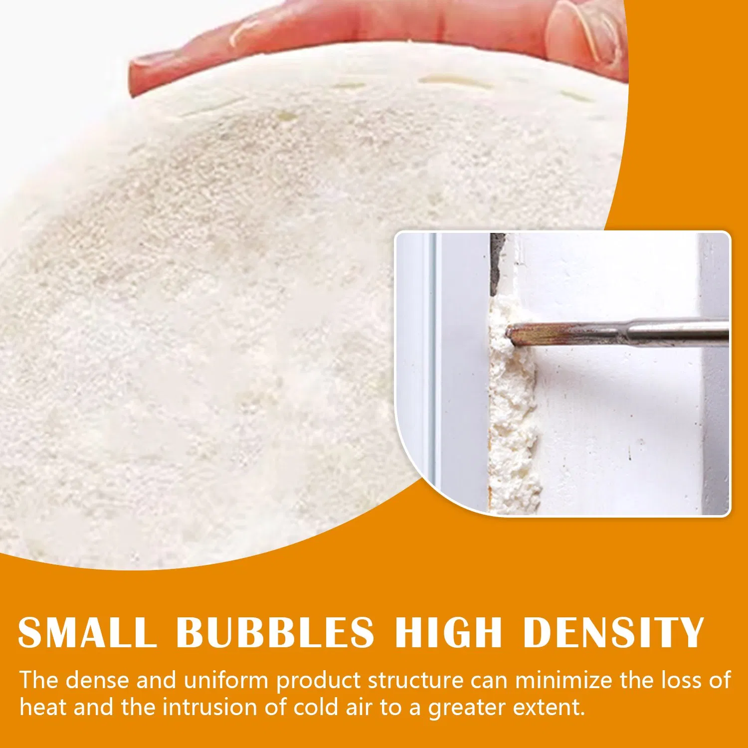 Factory Price Construction White PU Foam High Expansion Good Foam Adhesion Super Strength PU Foam Sealant for Construction