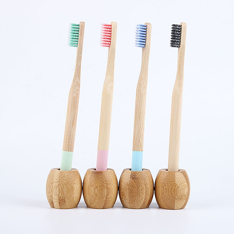 Adult Eco Friendly Bamboo Reasuable Toothbrushes Portable Soft Toothbrush for Home Travel Hotel Use