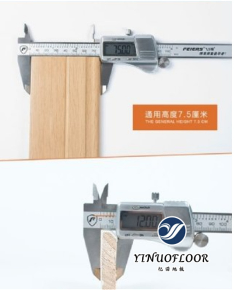 Connection Waterproof Multi-Color Glossy Surface MDF Quarter Round Accessories