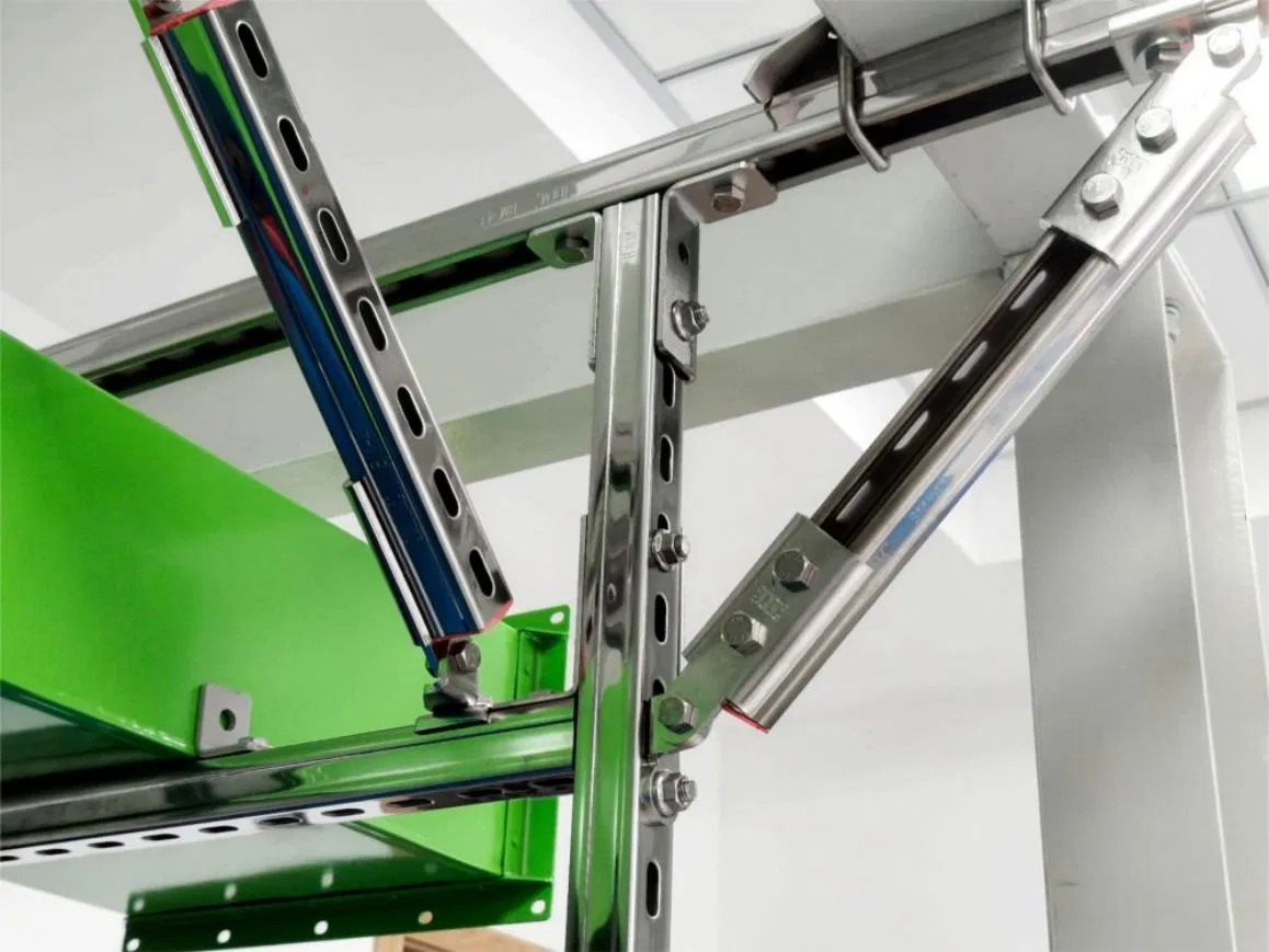 High Performance Seismic Bracket Bracing Channel System for Pipe Support