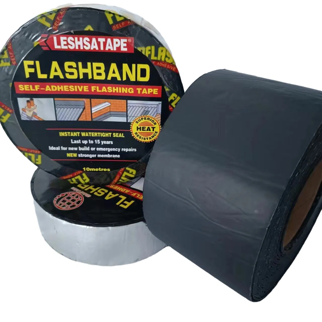 100% Waterproof Self Adhesive Bituminous Tape for Joist Protection Against Moisture and Rainwater