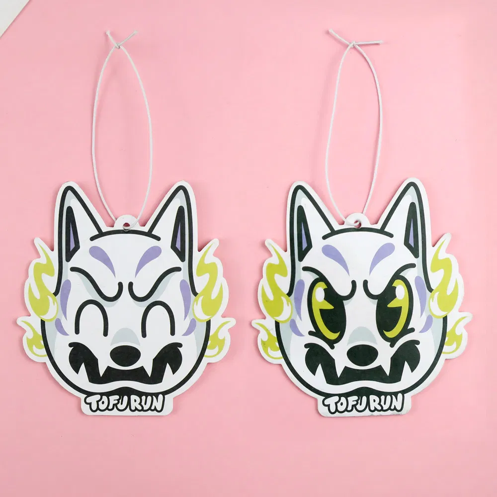 Factory Price New Long Lasting Paper Liquid Car Logo Scented Custom Hanging Air Freshener