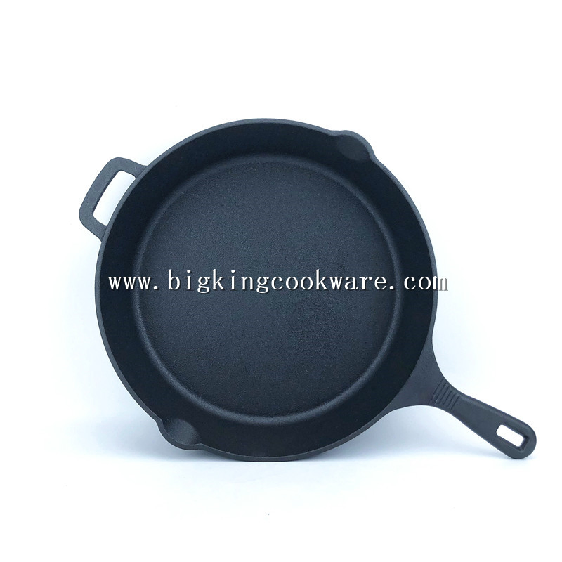 12 Inch Frying Pan Pre-Seasoned Cast Iron Skillet