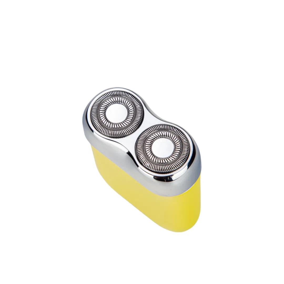 Men Mini Electric Full Body Washing Double Knife Head Quick Charging Shaver