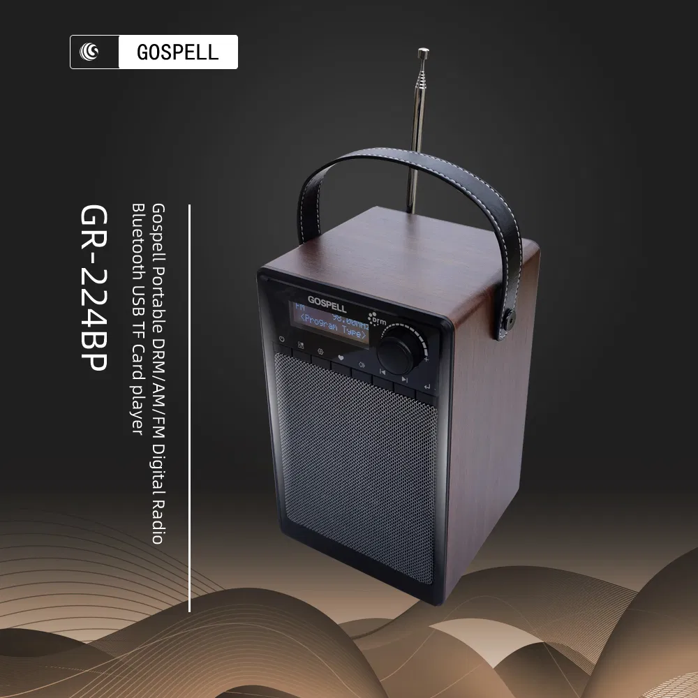 Портативный DRM радиоприемник Gospell GR-224BP