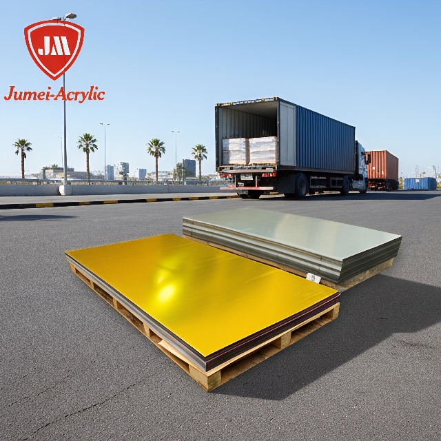 Jumei 1-3mm Thick 4X6FT Silver Gold Rose Mirror Acrylic Sheet