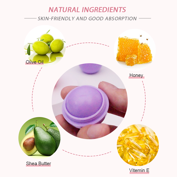 Organic Reduce Lip Lines Nourishing Chapstick Remove Dead Skin Exfoliating Lip Balm