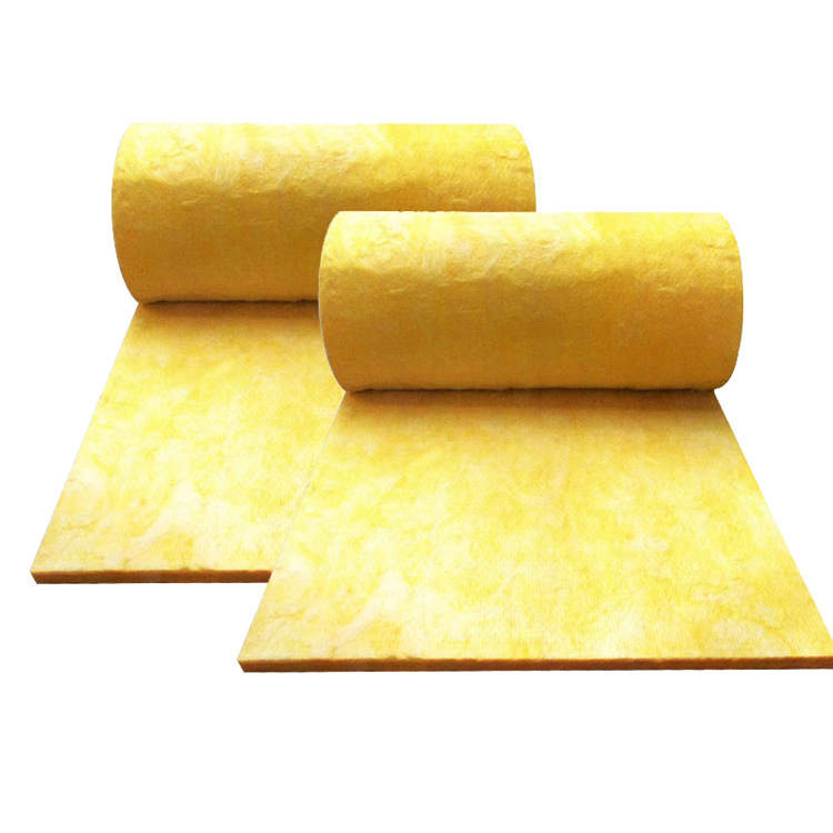 Roof Sound-Proof Insulation Glass Wool Blanket Roll for Sale Construction Building