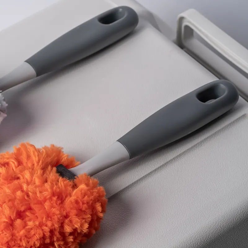 Microfiber Feather Dusters for Cleaning Dusters and Washable Cleaning Tool Extendable Hand Dusters for Household Cleaning