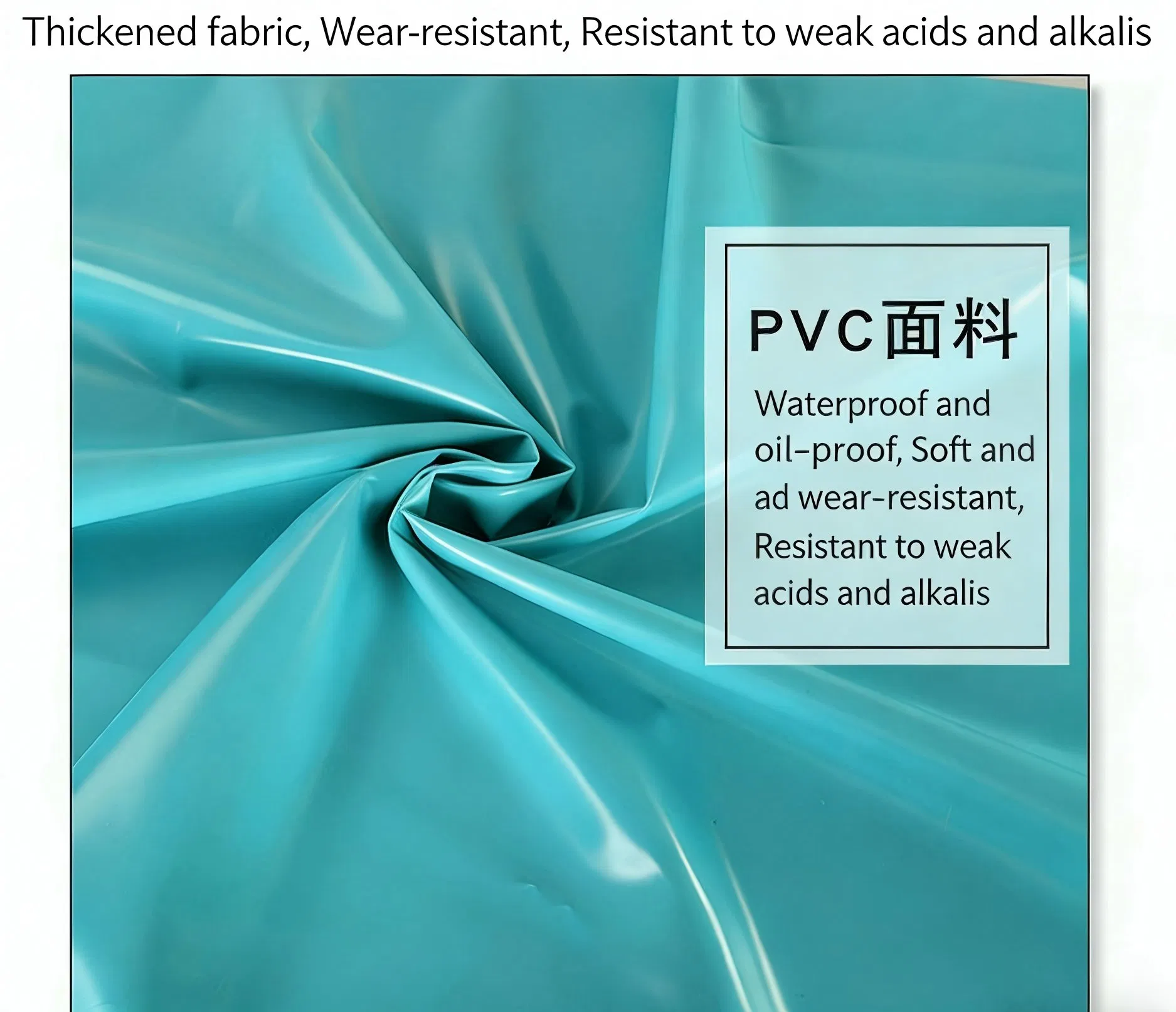 Chemical Resistant Oil Resistant Waterproof Custom Logo Long Size Bib PVC Apron
