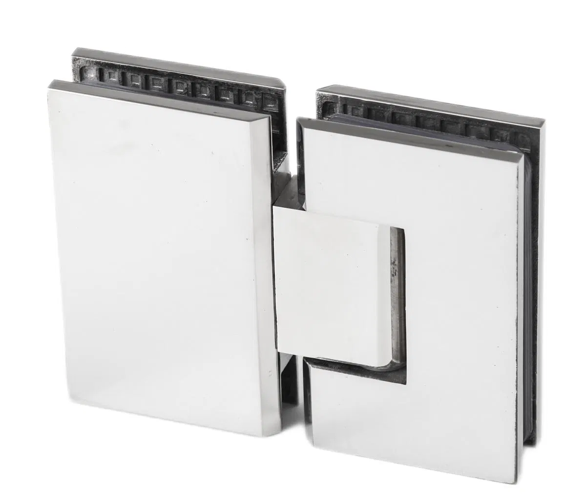 SUS304 Stainless-Steel Bathroom Shower Glass Hardware Manufacturer Heavy Duty Swivel Pivot Adjustable Wall-Mount Glass-to-Glass 90 135 180 Degree Door Hinge