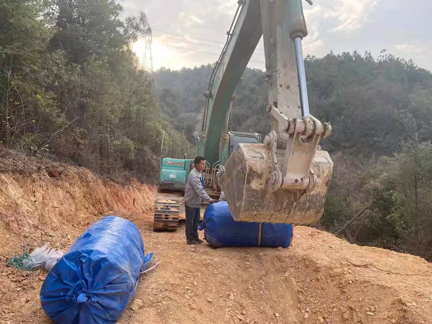 Composite Mats Flexible Cement Concrete Blanket for Ditch Lining Slope Protection Channel Foundation