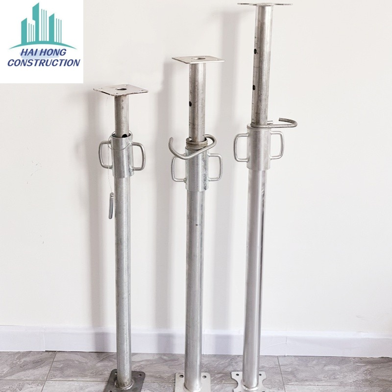 Powder Coated Adjustable Scaffolding Steel Prop Metal Jacks Shoring Metal Props