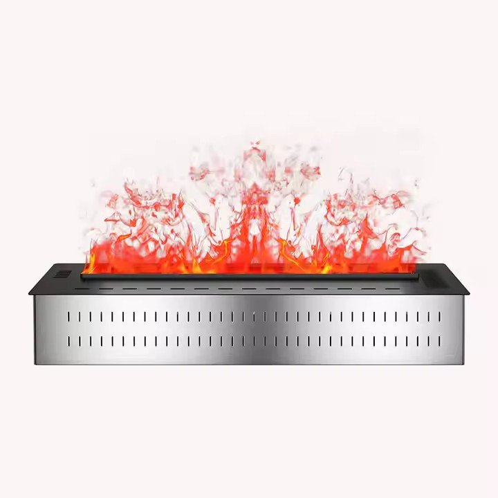 New Fashion Good Smart Media Insert Home Appliance 3D Atomized Fireplace
