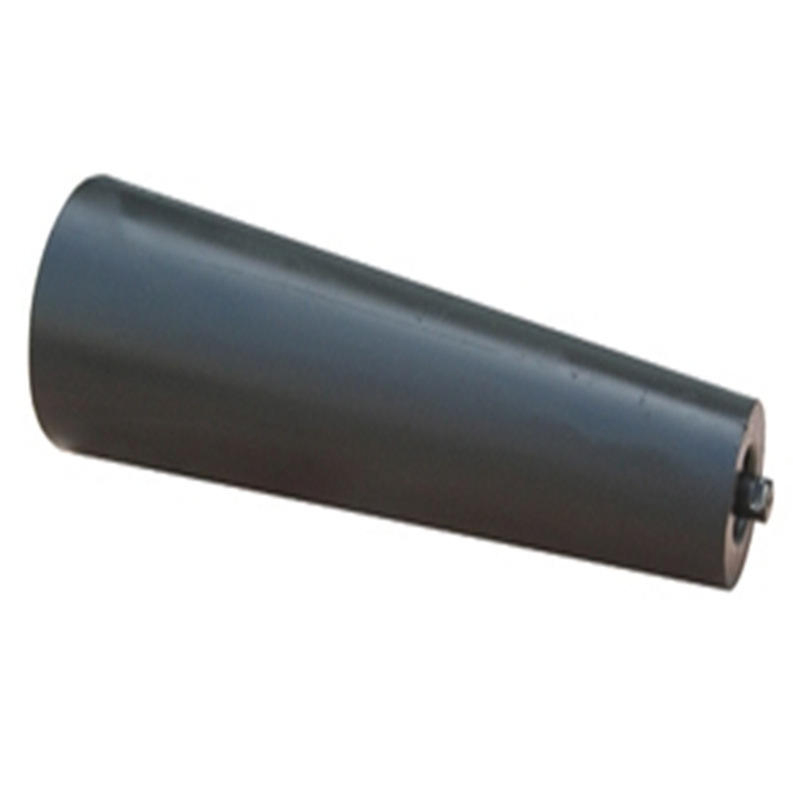 Free Sample Rubber Belt Carry Idler Self Align Tapered Conveyor Rollers