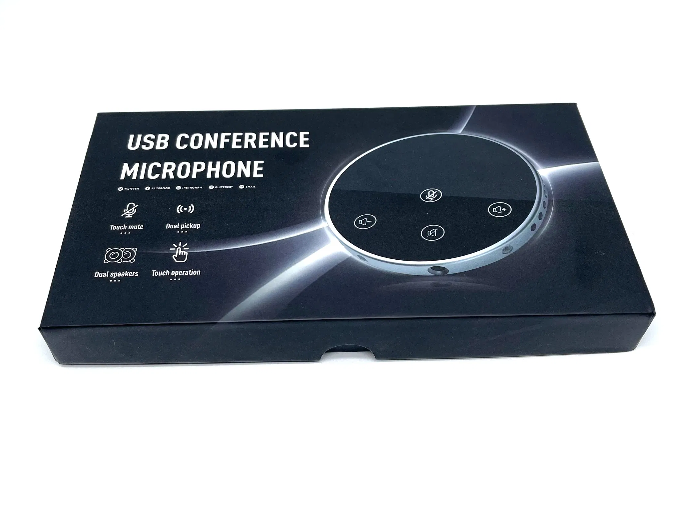 Premium Live Recording Microphone with Speaker and Volume Control