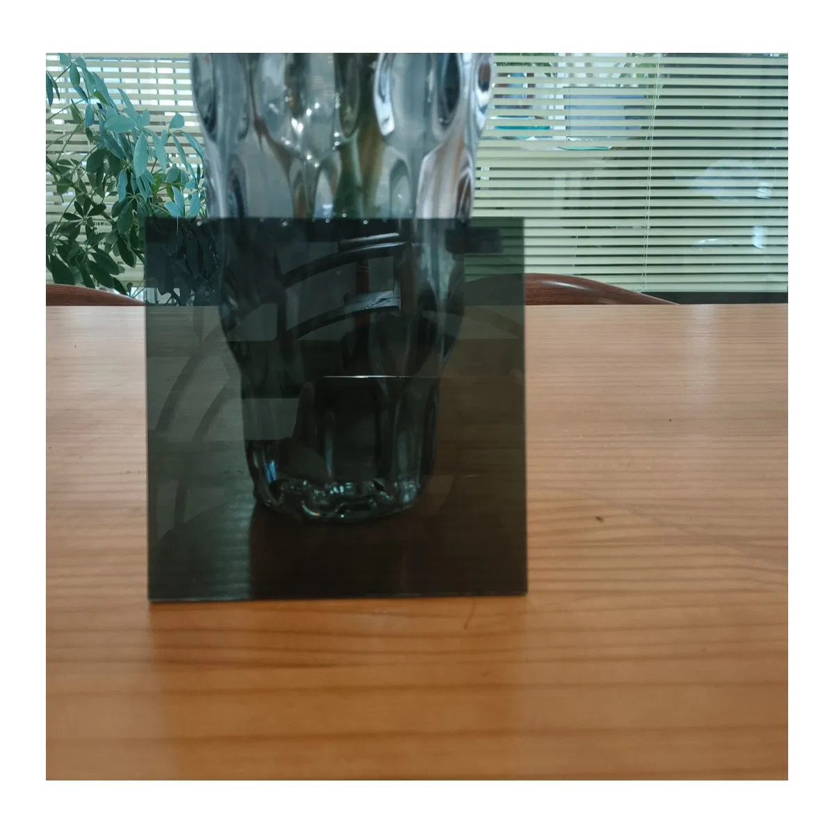 4mm-12mm Black Dark Grey Float Glass