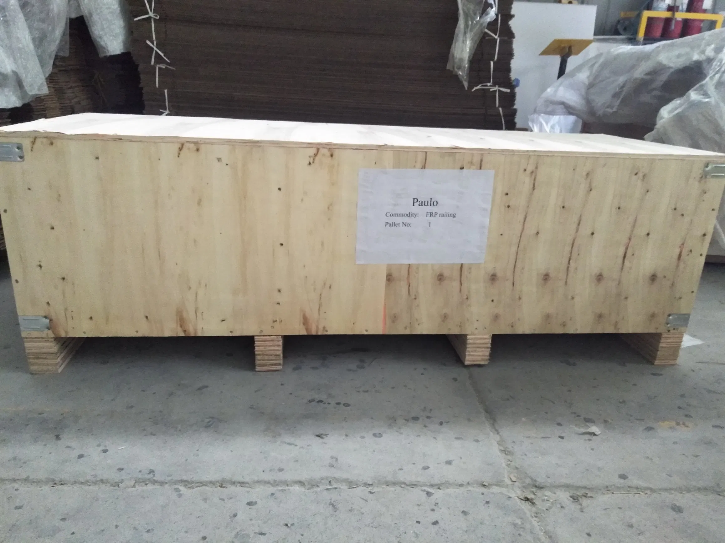 Anti-Corrosion Pultruded Reinforced Fpr Round Tube