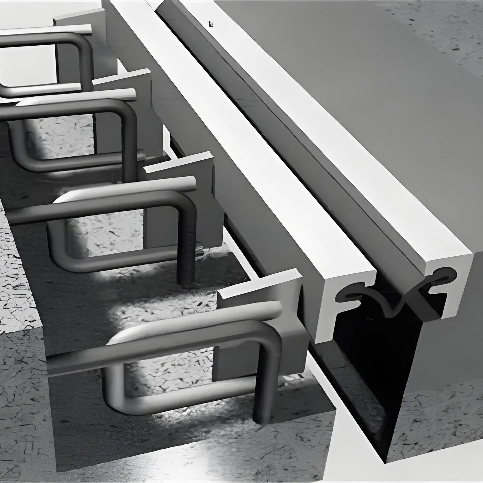 Modular Bridge Expansion Joint Type F Steel Strip Bridge Expansion Joint