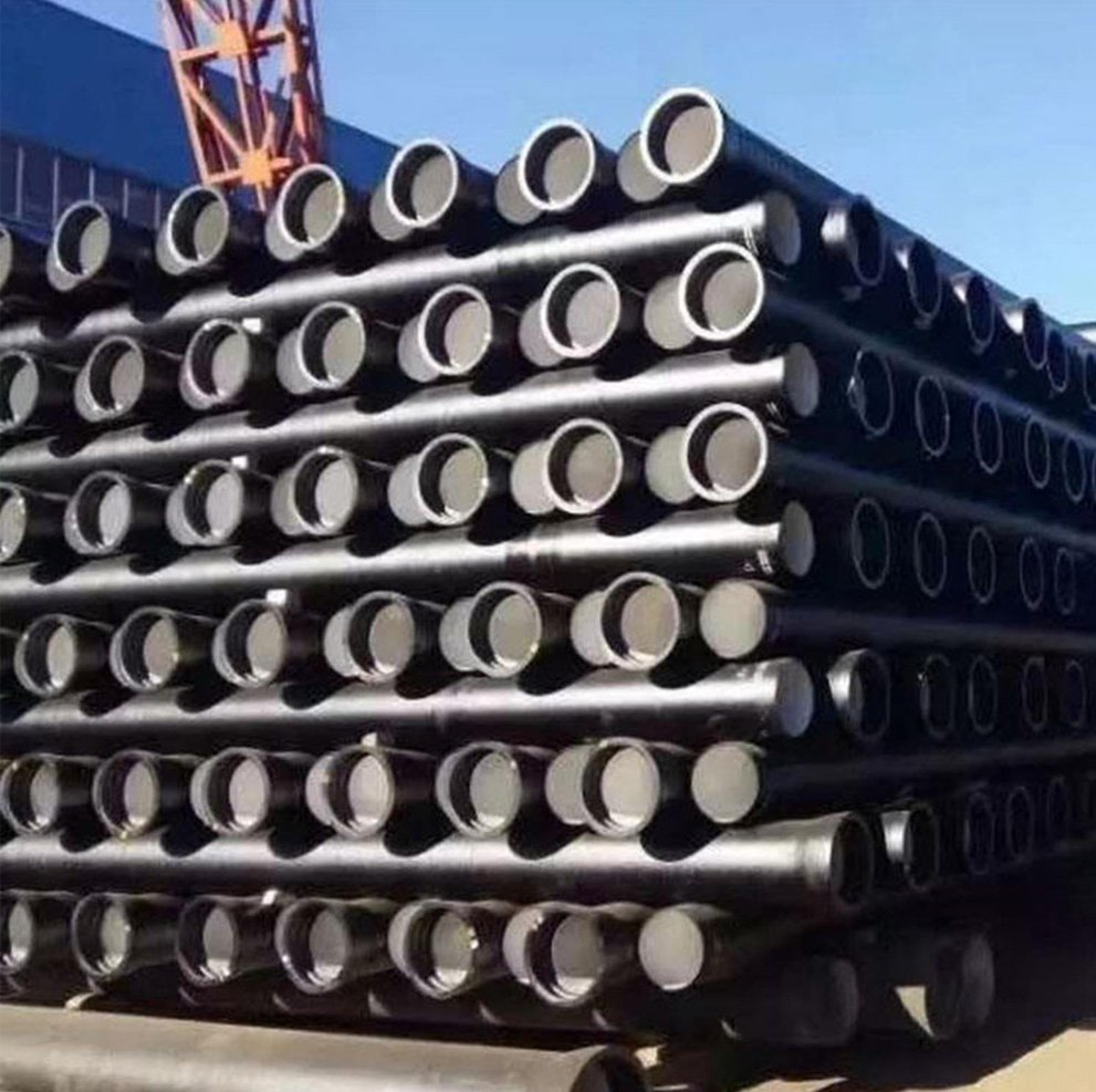 K9 K12 C25 C30 C40 Ductile Iron Pipe Price 6000mm Length Ductile Cast Iron Pipe Tube for Sewer Water Pipeline