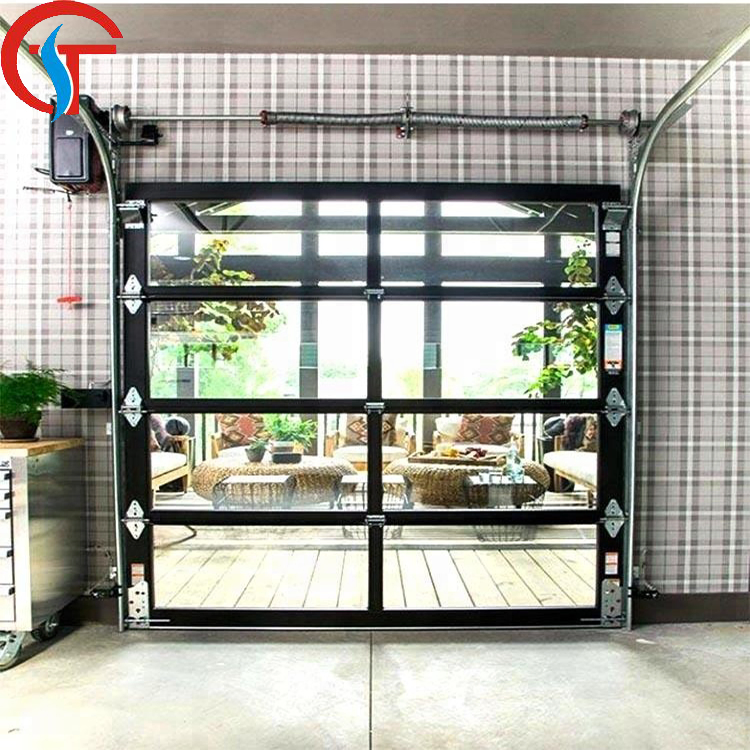 Modern Metal Security Automatic Sectional Insulated Garage Door