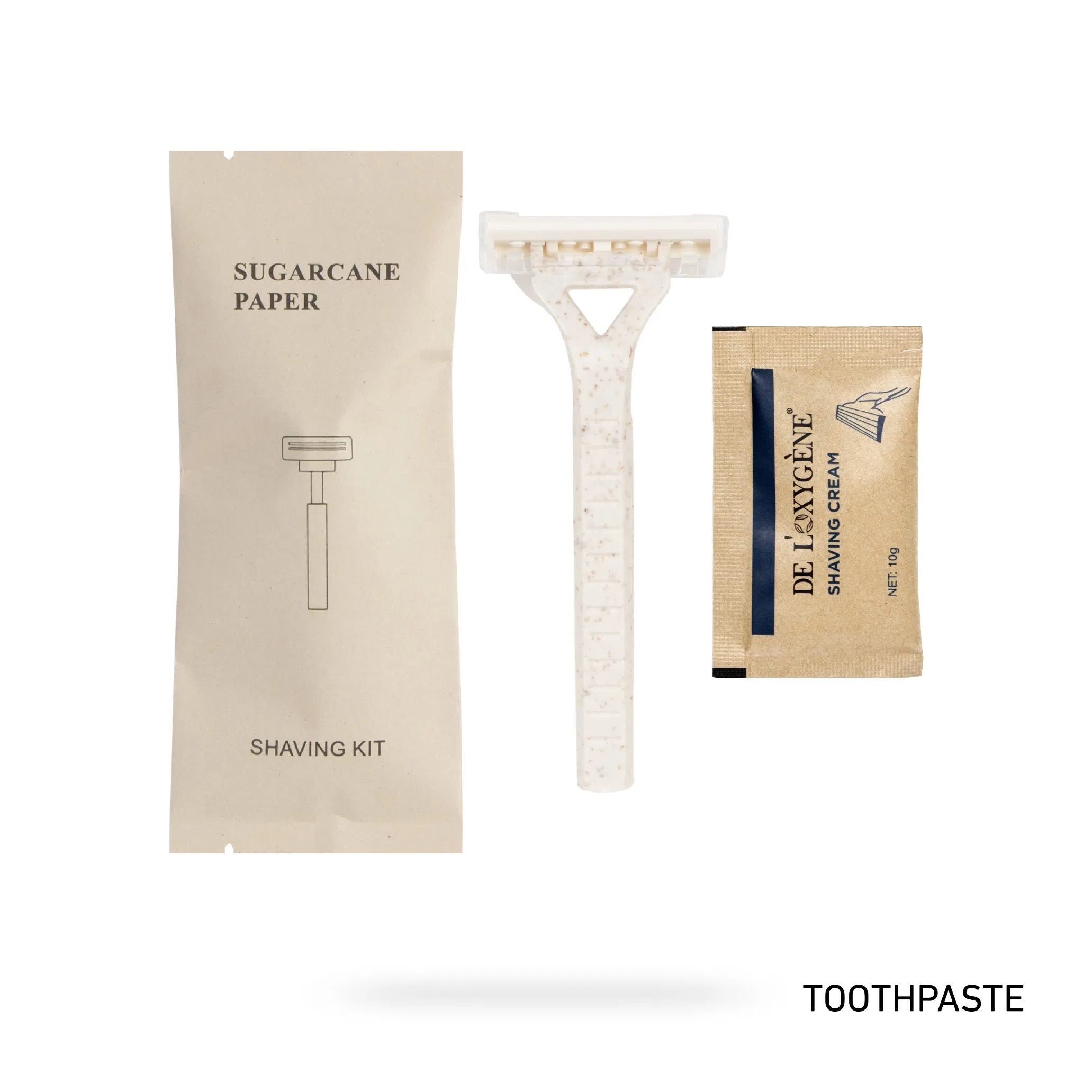 Hotel Supplies Eco Friendly Amenities Dental Hygiene Kit SPA Bathroom Disposable Airbnb Hotel Amenities Toiletries Set