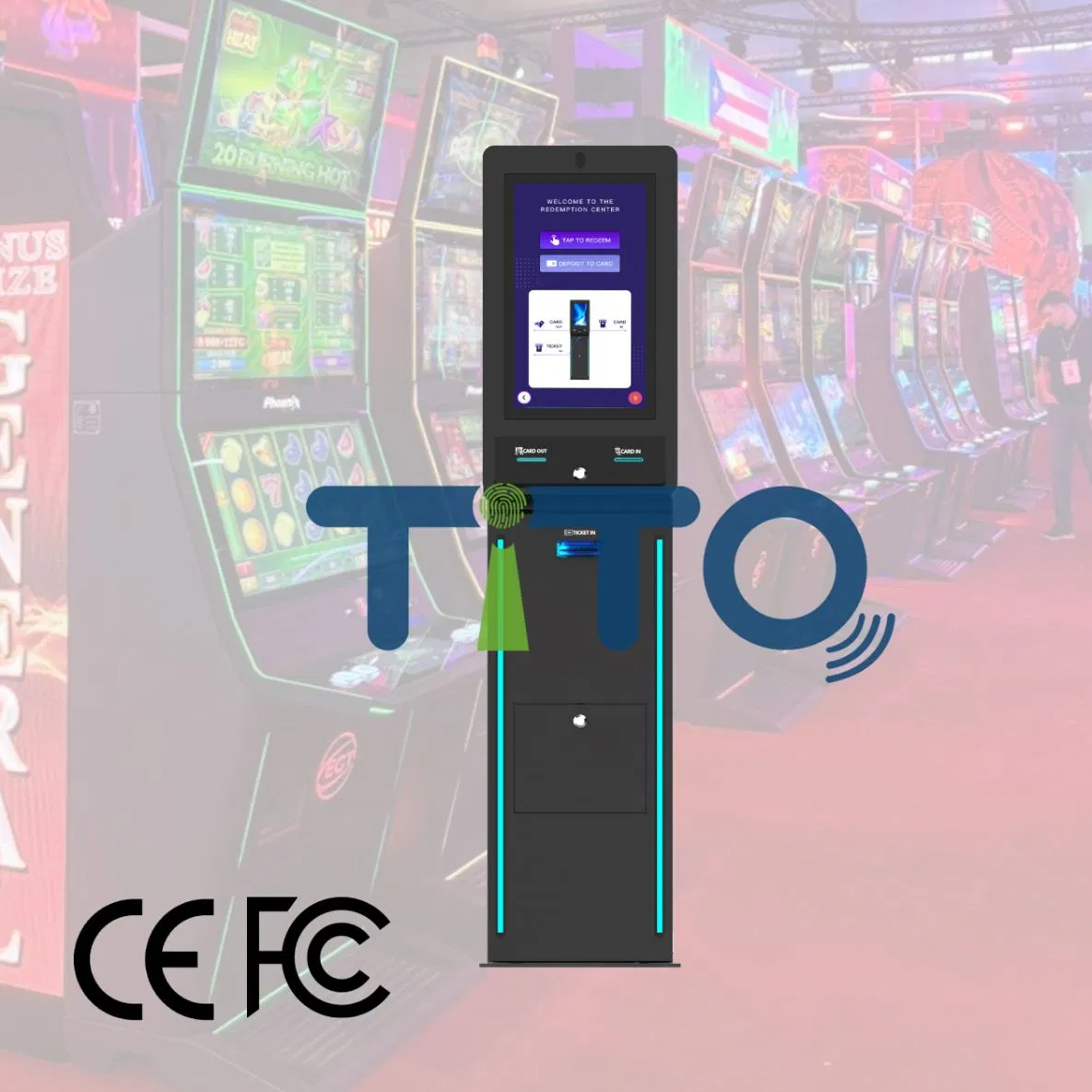 China Supplier Payment Function Touch Screen Ticket Redemption Kiosk Machine Skill Games Board