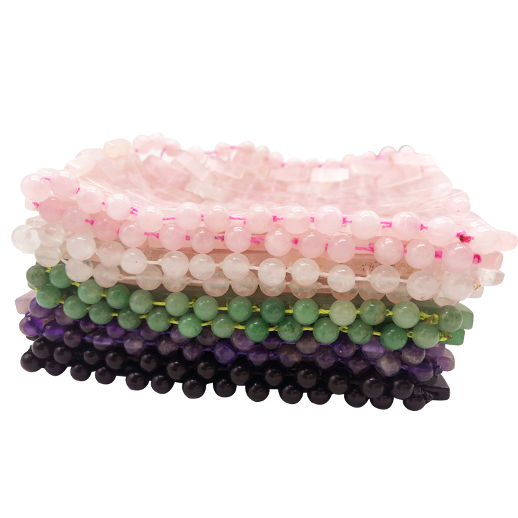 2025 Wholesale Amethyst Jade Sleep Silk Eye Masks