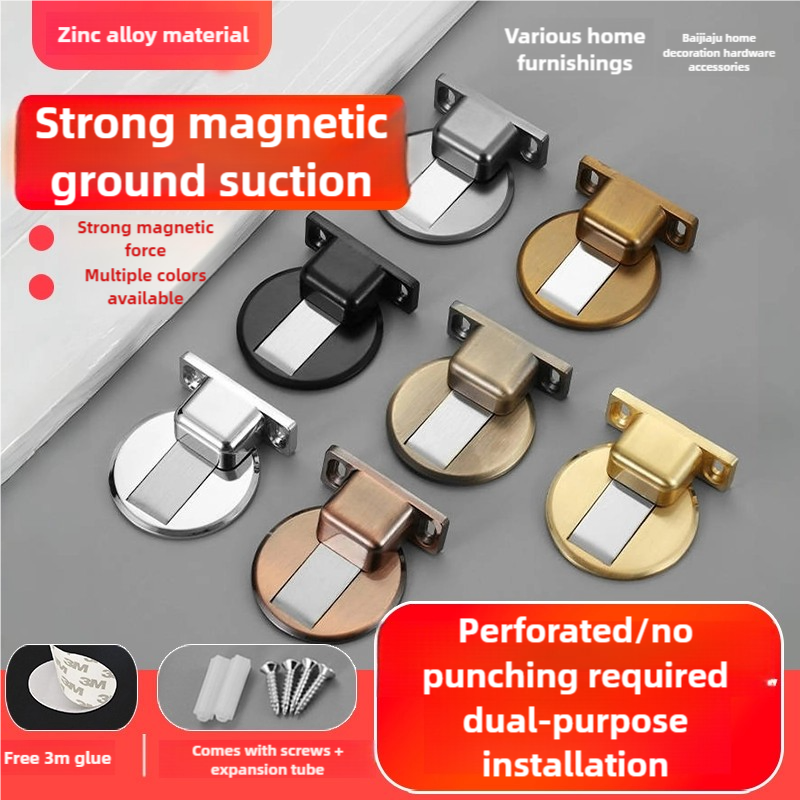 Premium Functional Door Stop with 480g Weight, Trademarked Design