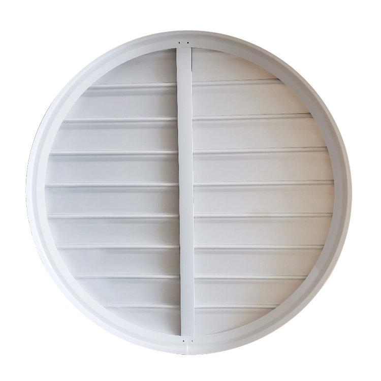 Versatile High-Quality PVC Gravity Louver Shutter for Exhaust Fans