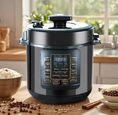 Smart Electric Cooker with Multi-Function Settings and Timer