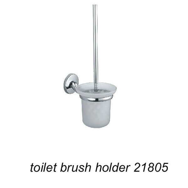 Настенный держатель для туалетного ёршика хром