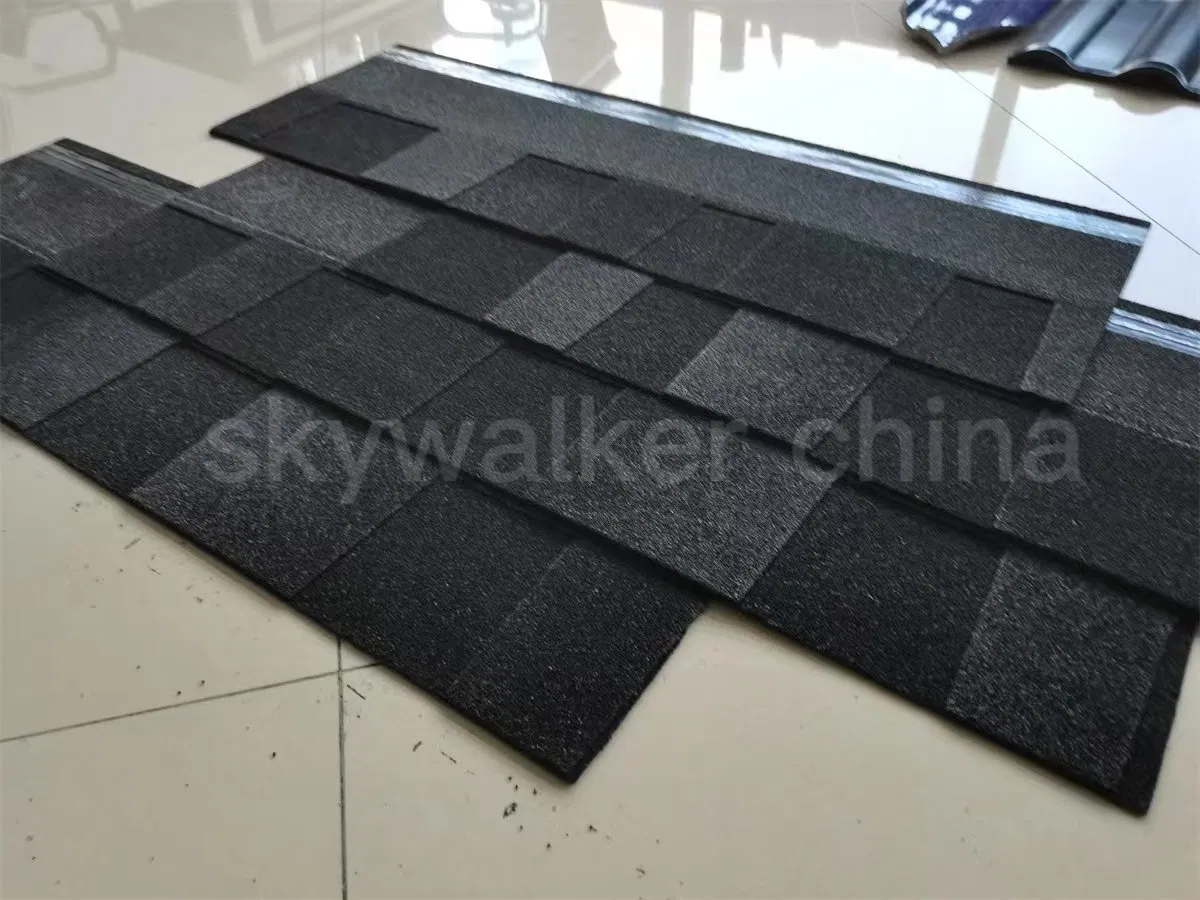 Strong Flexibility Self Adhesive Fiberglass Reinforced Asphalt Shingles Roofing Shingles